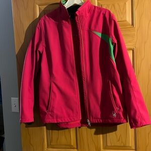 Pink and Green Spyder Jacket
